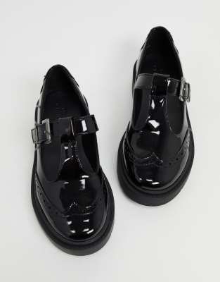 asos patent leather shoes