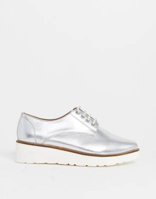 asos silver shoes