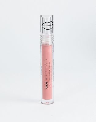 ASOS Design - Make-up - Vloeibare hoogglans lippenstift, chatty-Roze