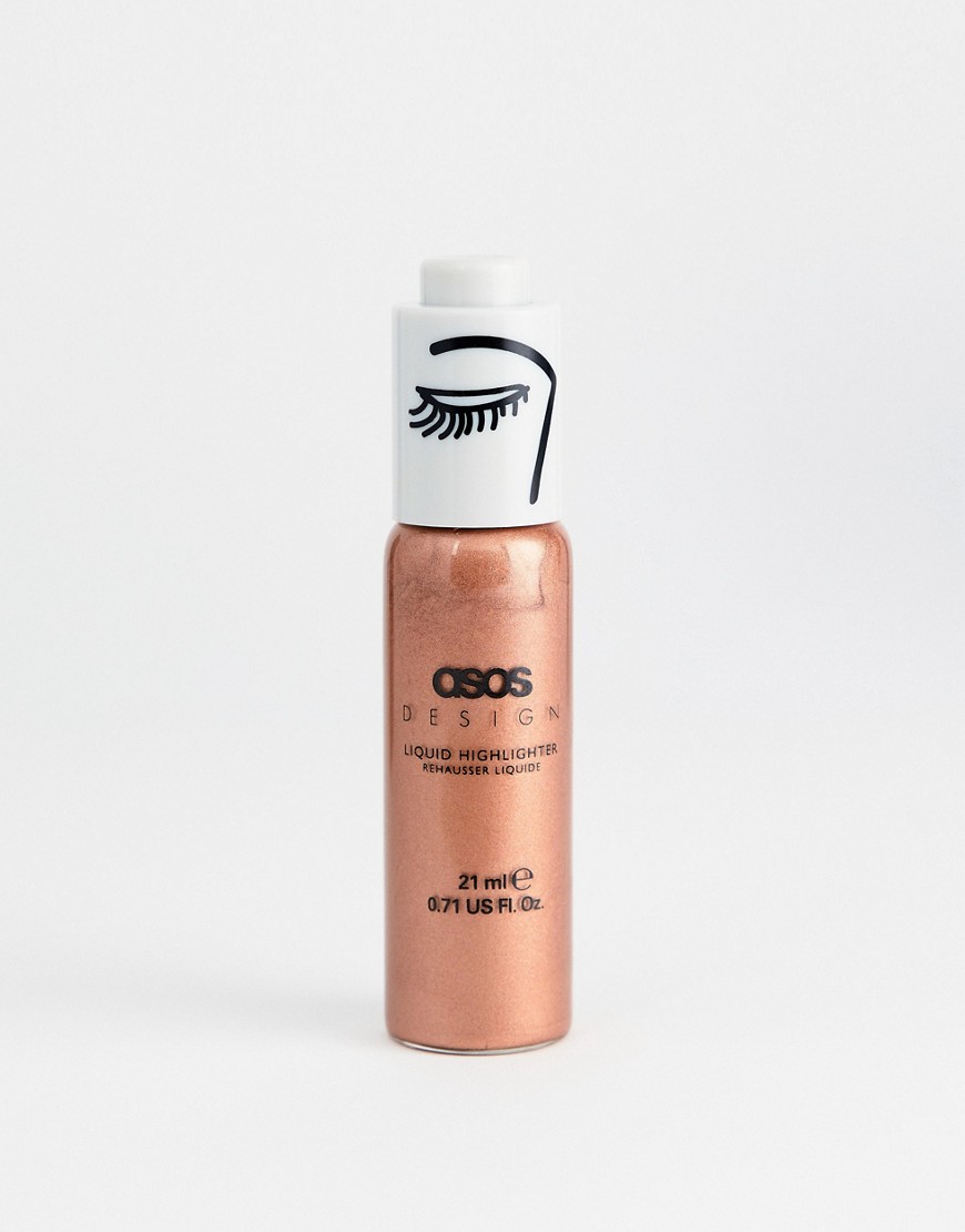ASOS DESIGN Makeup liquid highlighter - fire-Copper