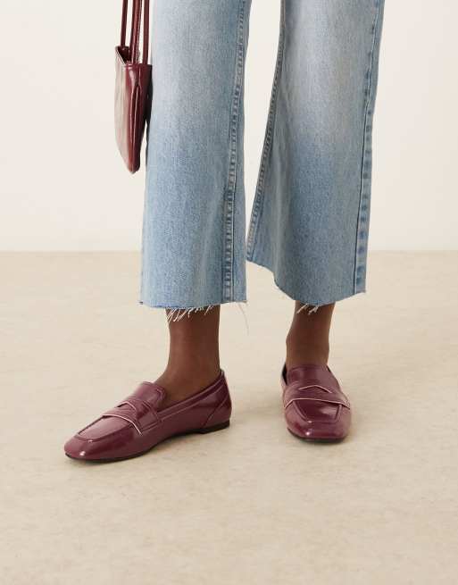 ASOS DESIGN - Malta - Bordeaux loafers, 4 af 4