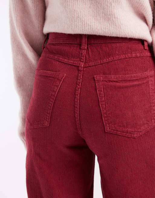 ASOS DESIGN – Manchesterbyxor med vida ben, 4 av 5