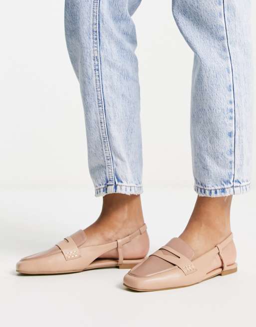 Slingback loafers cheap