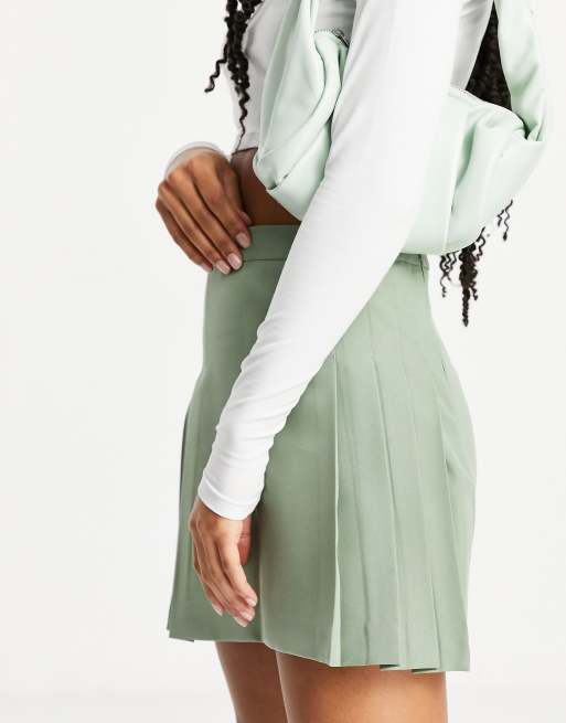 ASOS DESIGN mansy suit kilt in sage, 2 of 4