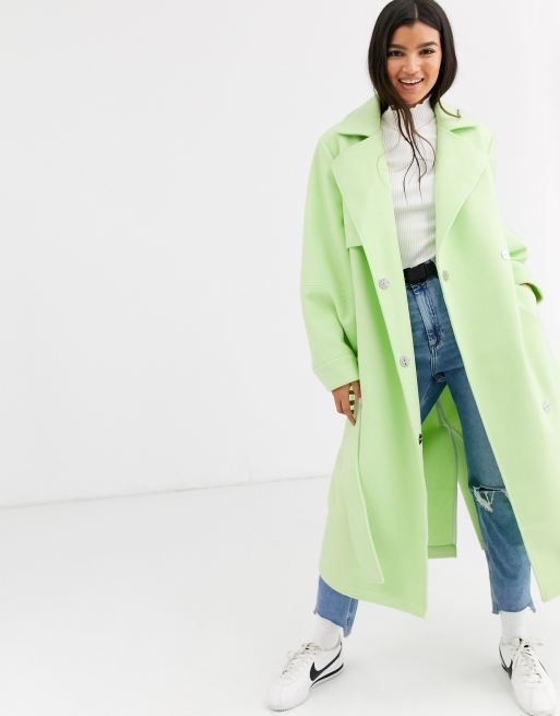 Manteau 2025 vert menthe