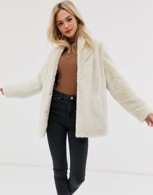 manteau fourrure femme asos