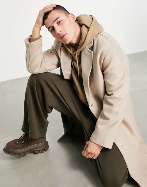 Asos manteau long homme sale