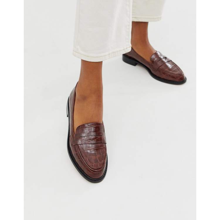 Asos munch loafer flat shoes online