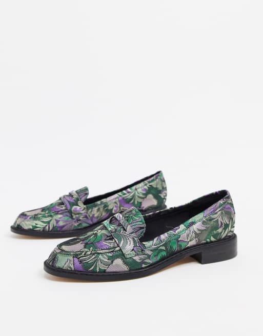 Asos design mantra loafer flat shoes sale