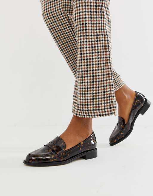 Asos design mantra store loafer flat shoes