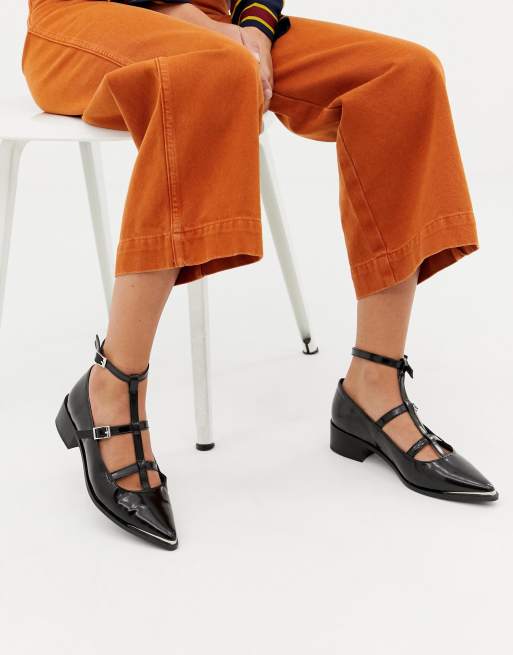 ASOS DESIGN - Mapped - Chaussures plates pointues