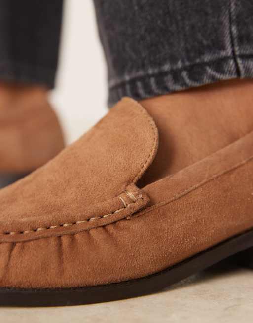 ASOS DESIGN – Marcel – Jasnobrązowe zamszowe loafersy premium, 2 z 4