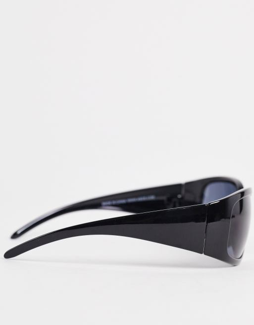 ASOS DESIGN gafas de sol medio ovaladas NEGRO | ASOS