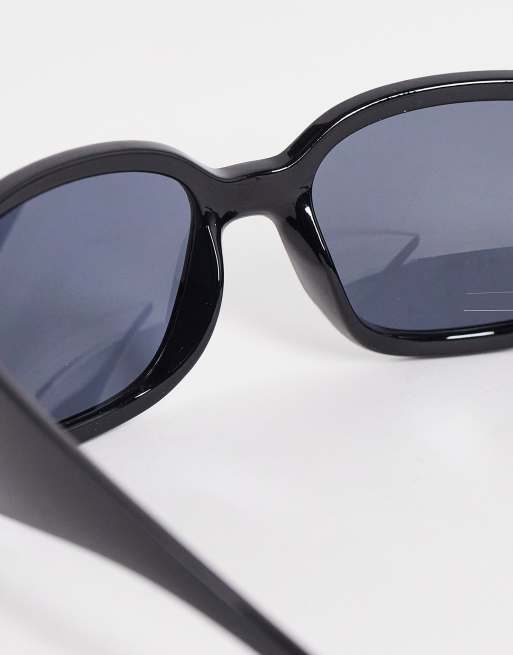 ASOS DESIGN gafas de sol medio ovaladas NEGRO | ASOS