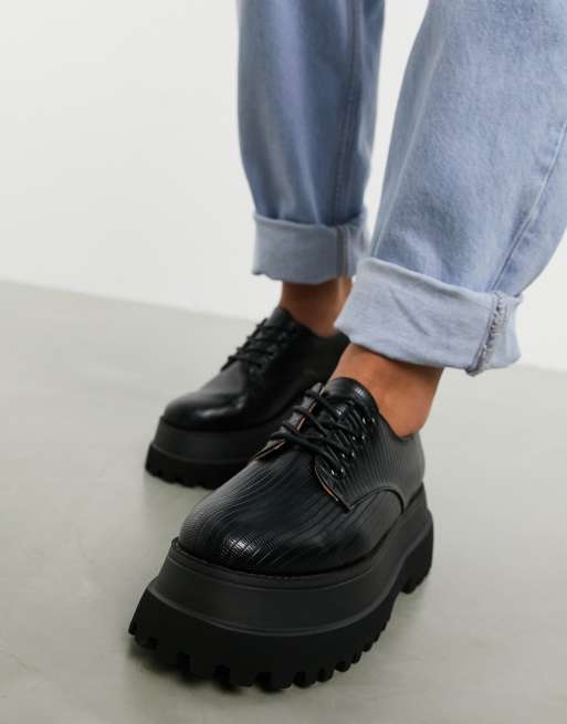 chunky lace up shoes men