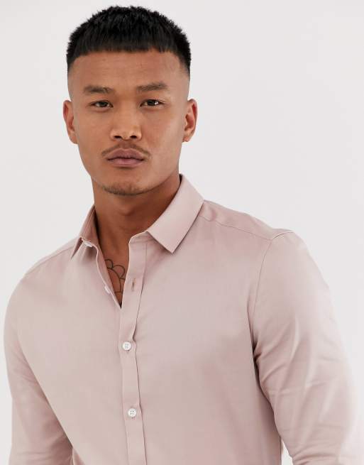 Chemise homme vieux discount rose