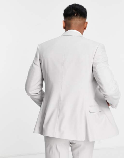 ASOS DESIGN - Veste de costume ajustée micro texturée pour mariage