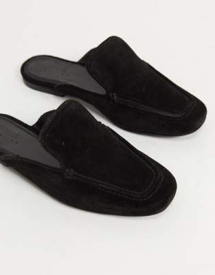 mule plate noir