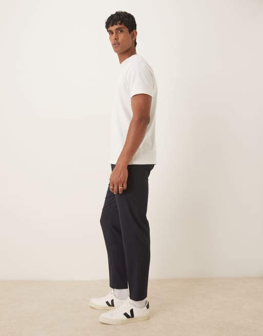 ASOS DESIGN – Marinblå, avsmalnande kostymbyxor, del av kostym, 3 av 5