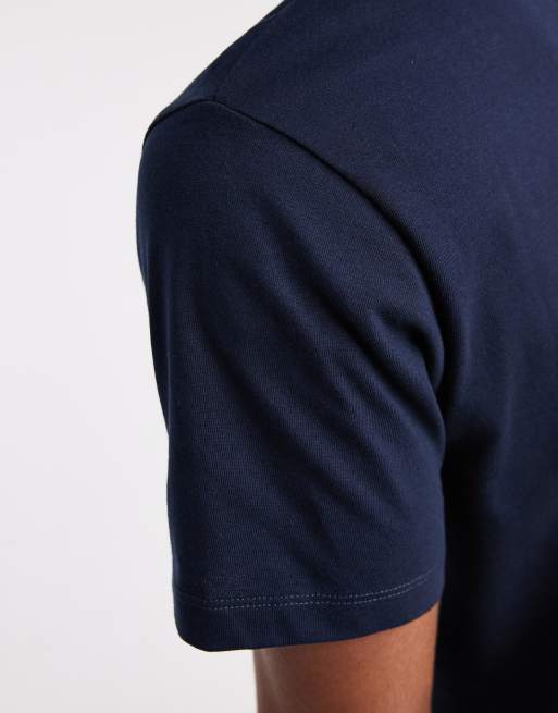 ASOS DESIGN – Marinblå, enkel t-shirt i regular fit  , 5 av 5
