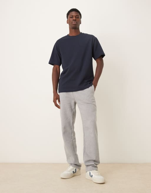 ASOS DESIGN – Marinblå, mjuk, kraftig t-shirt med avslappnad passform, 2 av 5