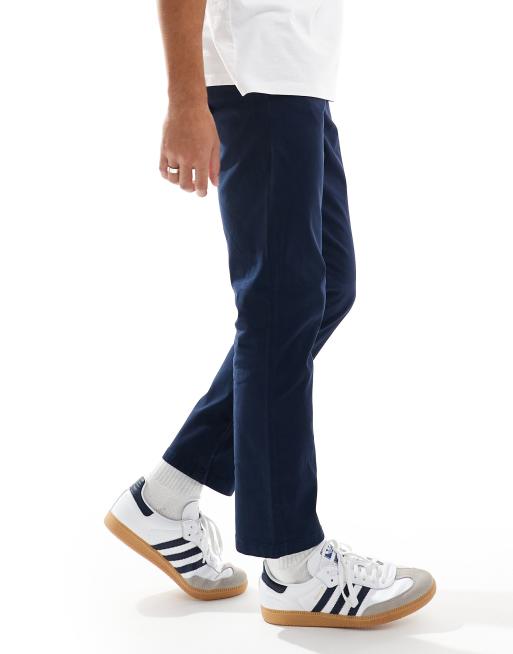 ASOS DESIGN Marinblå smala chinos, 3 av 5