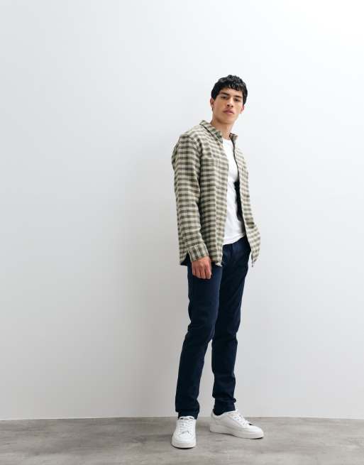 ASOS DESIGN - Marineblå chinos i skinny fit, 3 af 5