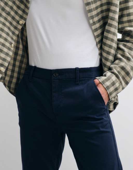 ASOS DESIGN - Marineblå chinos i skinny fit, 4 af 5