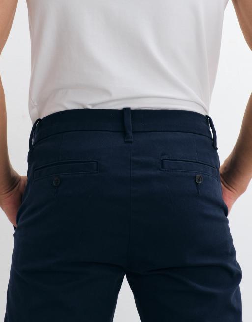 ASOS DESIGN - Marineblå chinos i skinny fit, 5 af 5