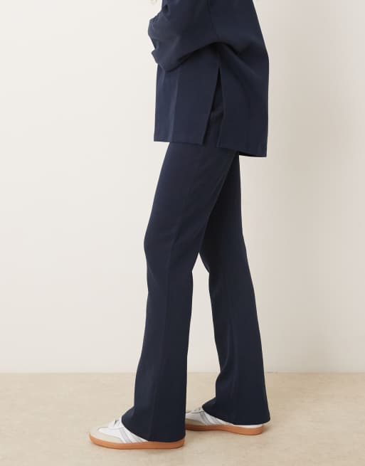 ASOS DESIGN - Marineblå joggingbukser med svaj - Del af sæt, 5 af 5