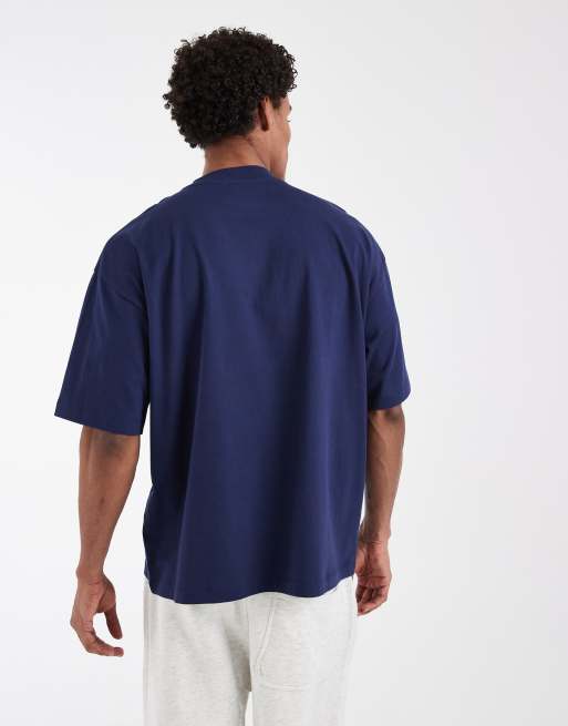 ASOS DESIGN - Marineblå oversized T-shirt med 'Neil Diamond Sweet Caroline'-print, 3 af 5
