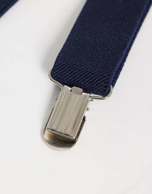 ASOS DESIGN - Marineblå seler, 2 af 3