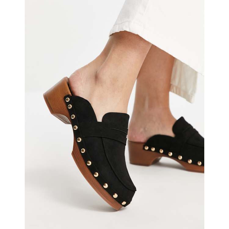 Asos store mules flat