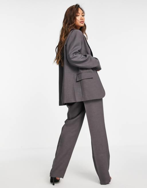 Asos on sale charcoal suit