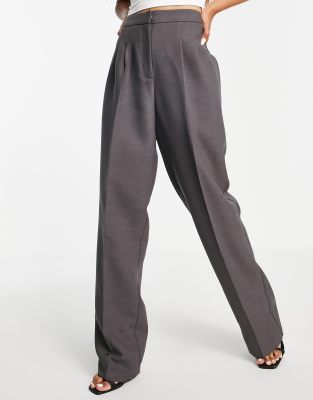 trousers with elastic waist