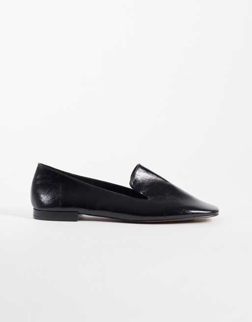 ASOS DESIGN Mason hjemmesko-lignende sko i sort, 2 af 4