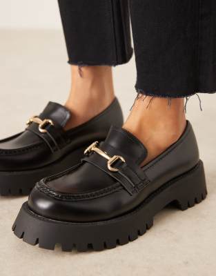  Super Chunky Men\'s Black Loafer Sz 10 ASOS DESIGN chunky loafers in black | ASOS main image 2