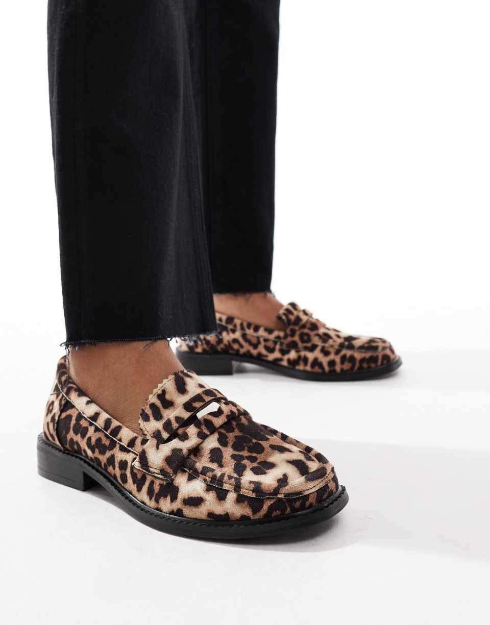 Match penny loafers