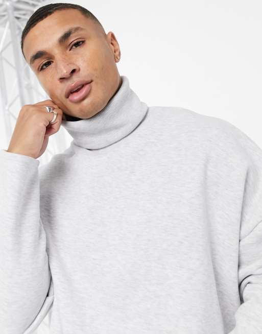 Oversized cheap turtleneck sweatshirt