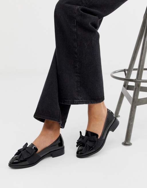 Asos black flat on sale shoes