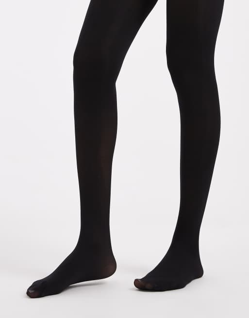 ASOS DESIGN Maternity 50 denier tights in black with improved fit, 2 of 3