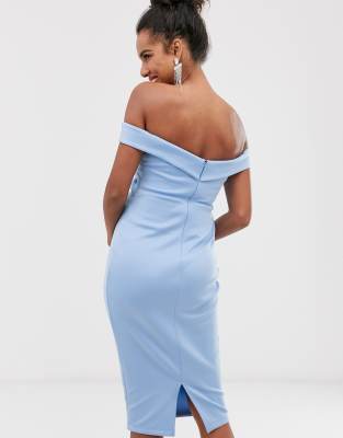 baby blue dress asos