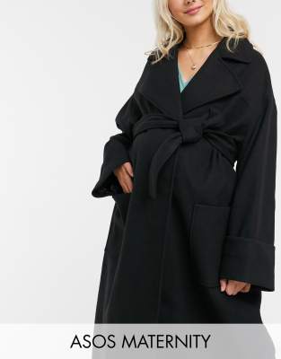 asos maternity winter coat