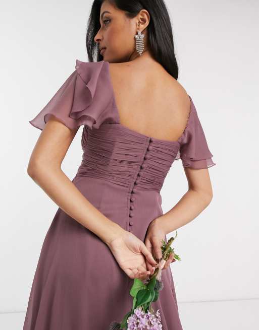 asos mauve dress