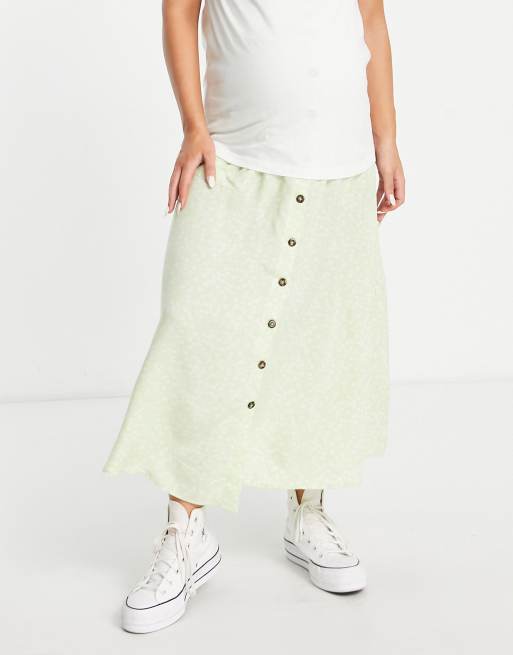 Asos maternity midi outlet skirt