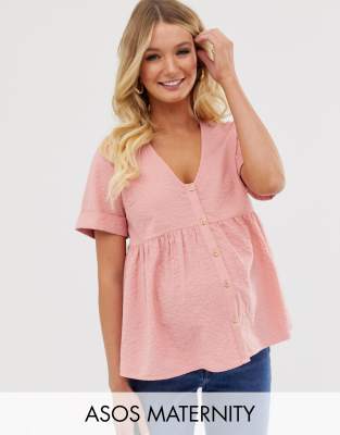 asos maternity blouse