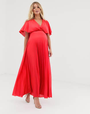 asos maternity cape dress