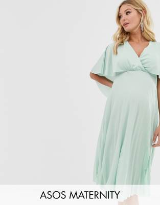 asos maternity cape dress