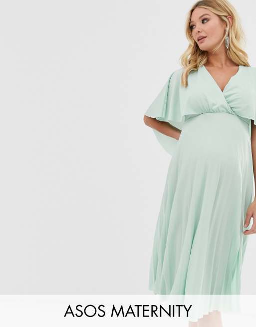 Asos maternity hot sale cape dress