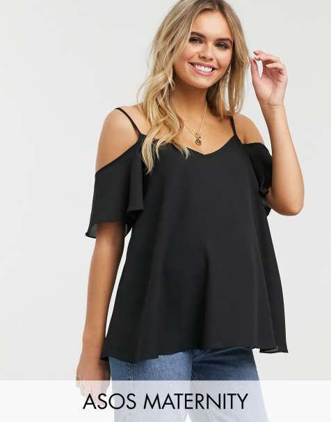ASOS DESIGN Maternity - Caraco épaules nues